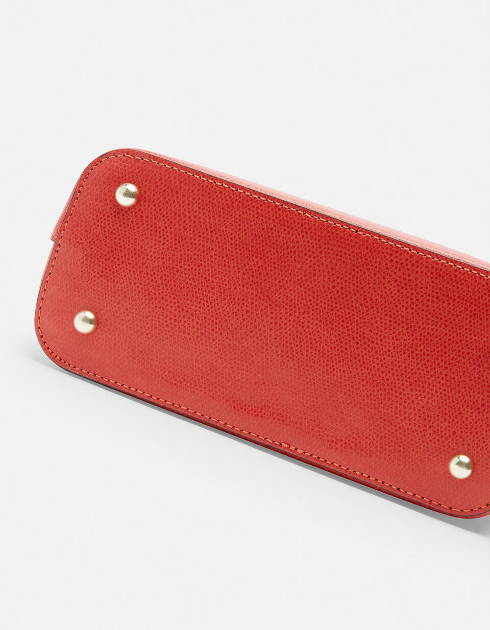 Oblò Mini Xbody in vitello palmellato Arancio bruciato  - Tote Bag - Borse Donna - Borse - Cuoieria Fiorentina