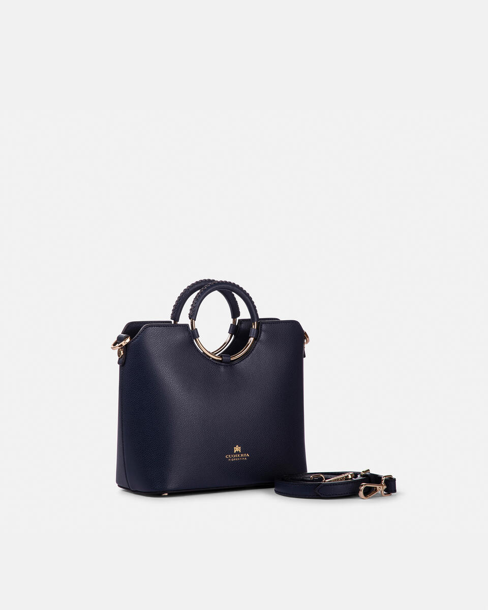 Small tote bag Navy  - Tote Bag - Women's Bags - Bags - Cuoieria Fiorentina