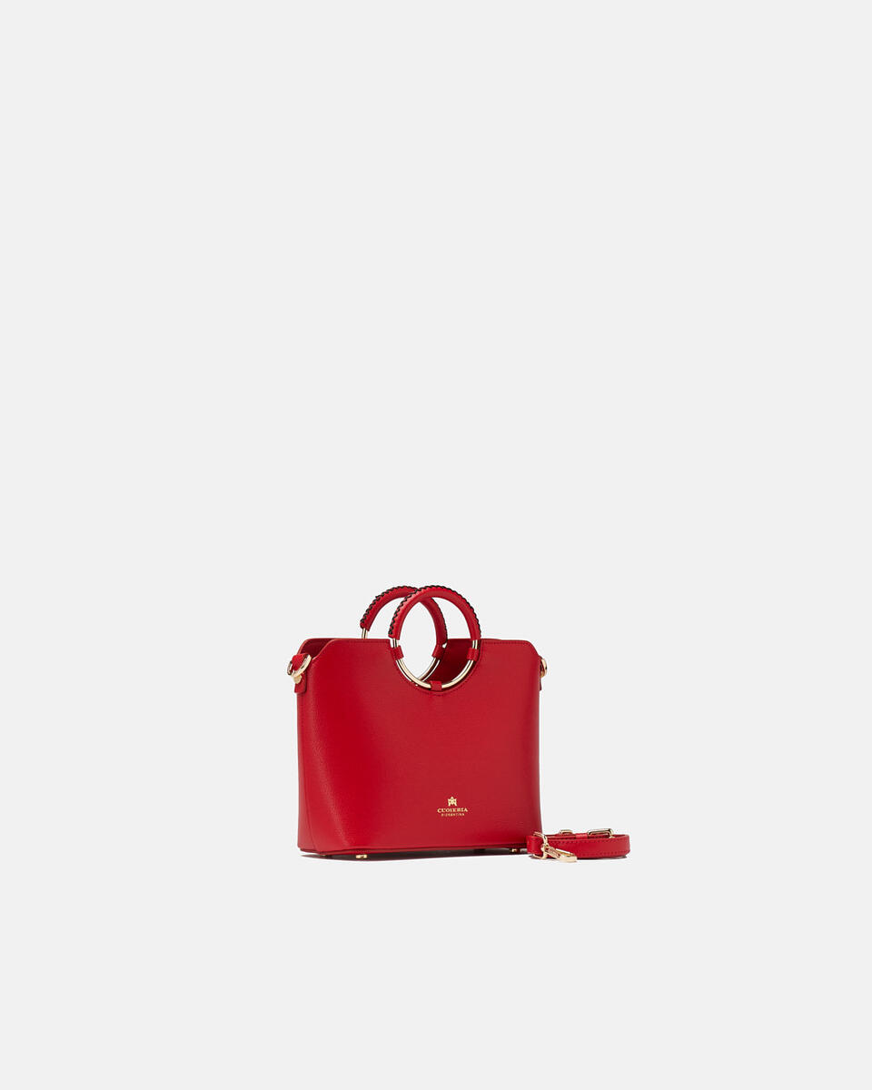 Small tote bag Red  - Tote Bag - Women's Bags - Bags - Cuoieria Fiorentina