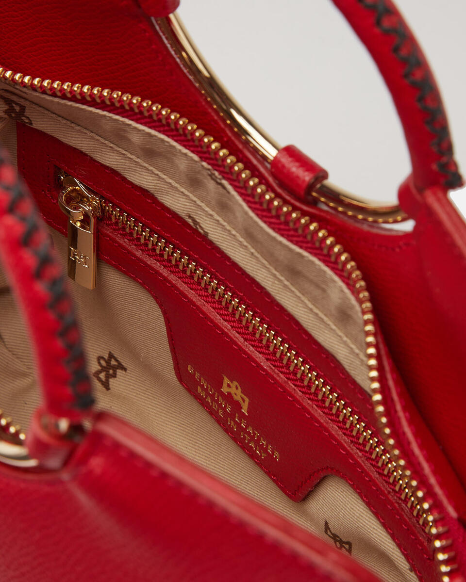 Small tote bag Red  - Tote Bag - Women's Bags - Bags - Cuoieria Fiorentina