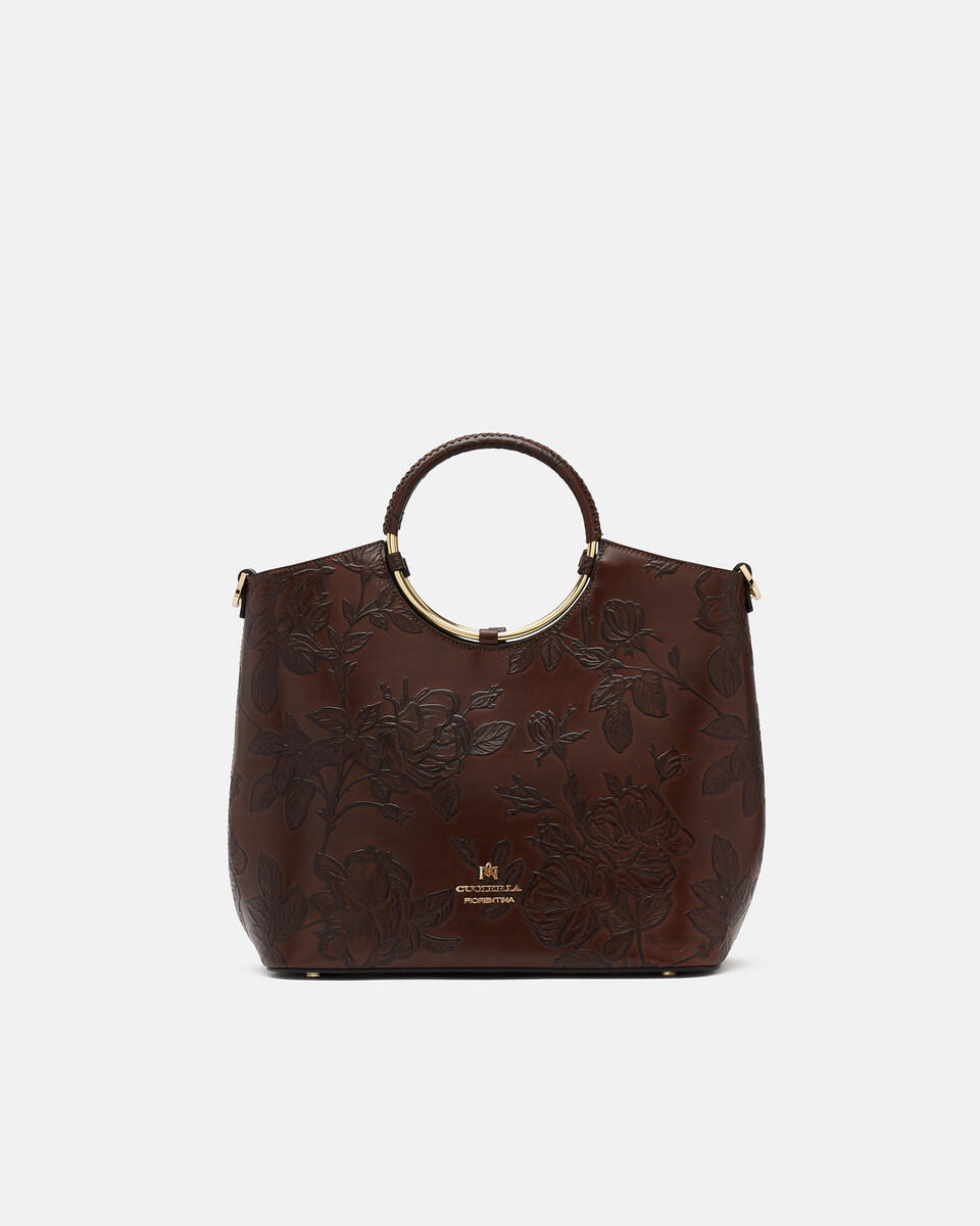 TOTE BAG Mahogany  - Tote Bag - Women's Bags - Bags - Cuoieria Fiorentina