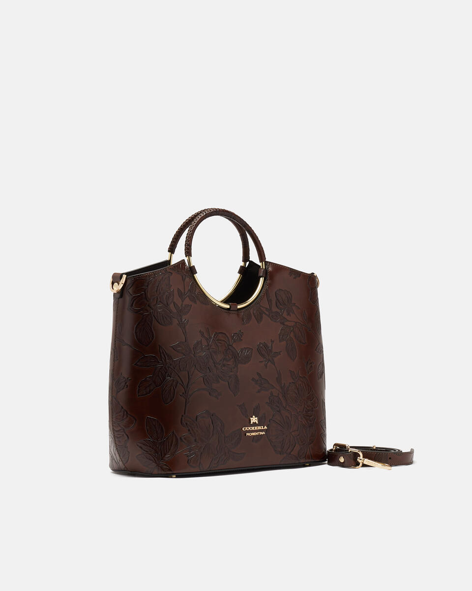 TOTE BAG Mahogany  - Tote Bag - Women's Bags - Bags - Cuoieria Fiorentina