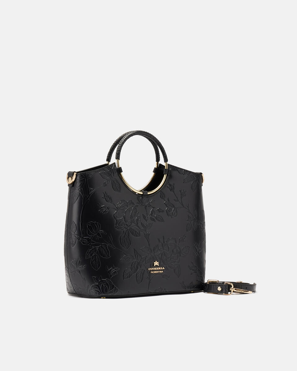 TOTE BAG Black  - Tote Bag - Women's Bags - Bags - Cuoieria Fiorentina