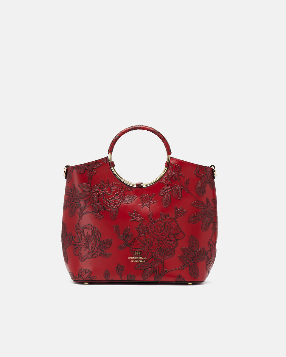 Mimì Tote bag Rosso  - Tote Bag - Borse Donna - Borse - Cuoieria Fiorentina