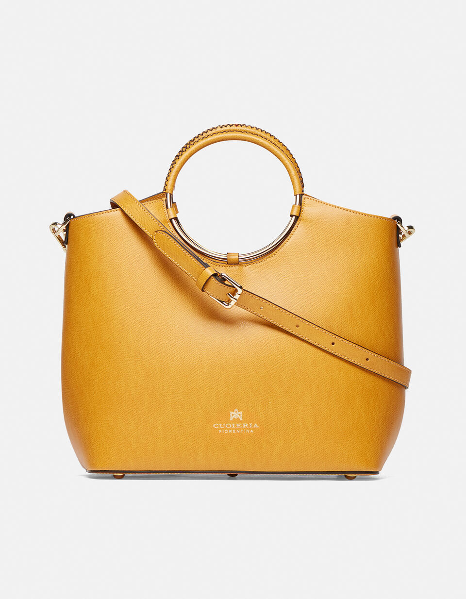 Oblò Tote Bag In Vitello Palmellato - Tote Bag - Borse Donna | Borse | Cuoieria  Fiorentina