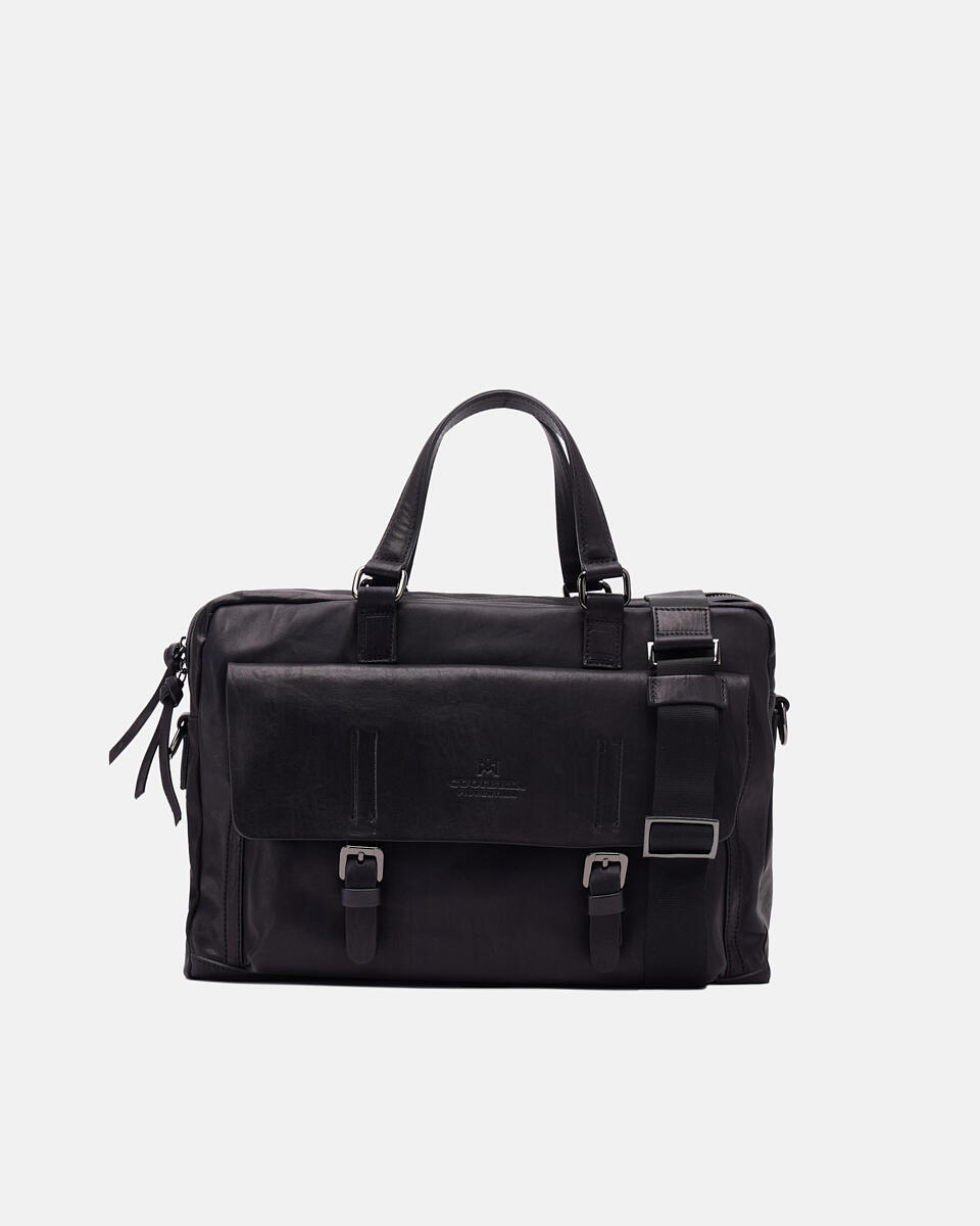 Large briefcase Black  - Cuoieria Fiorentina