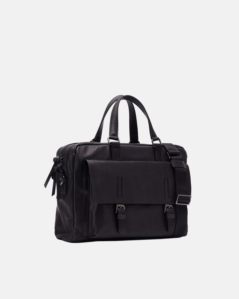 Large briefcase Black  - Cuoieria Fiorentina