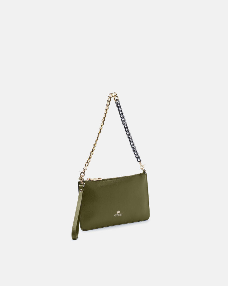 Mini pochette Military  - Clutch Bags - Women's Bags - Bags - Cuoieria Fiorentina