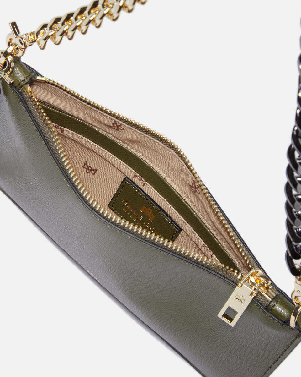 Mini pochette Military  - Clutch Bags - Women's Bags - Bags - Cuoieria Fiorentina