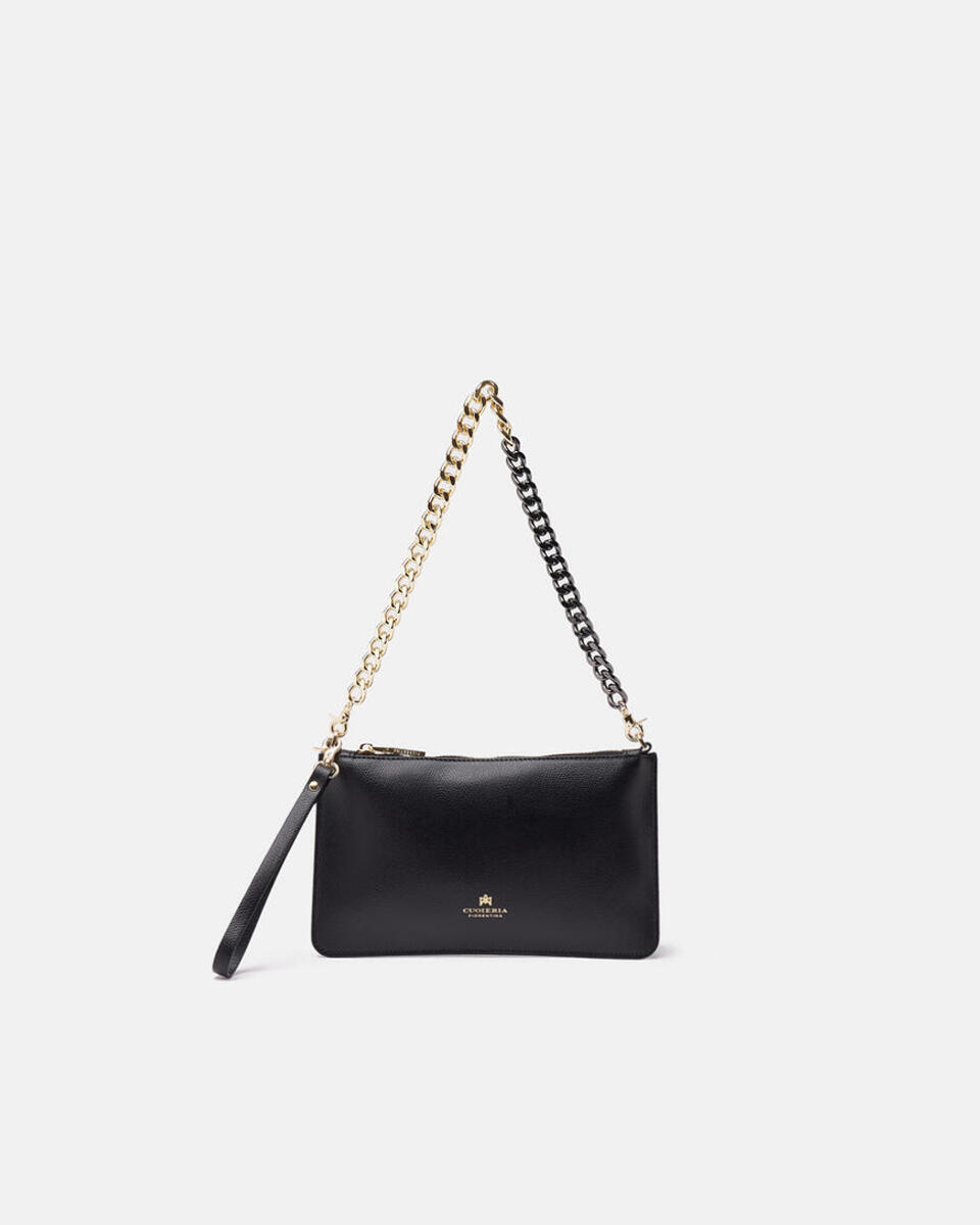 Mini pochette Black  - Clutch Bags - Women's Bags - Bags - Cuoieria Fiorentina