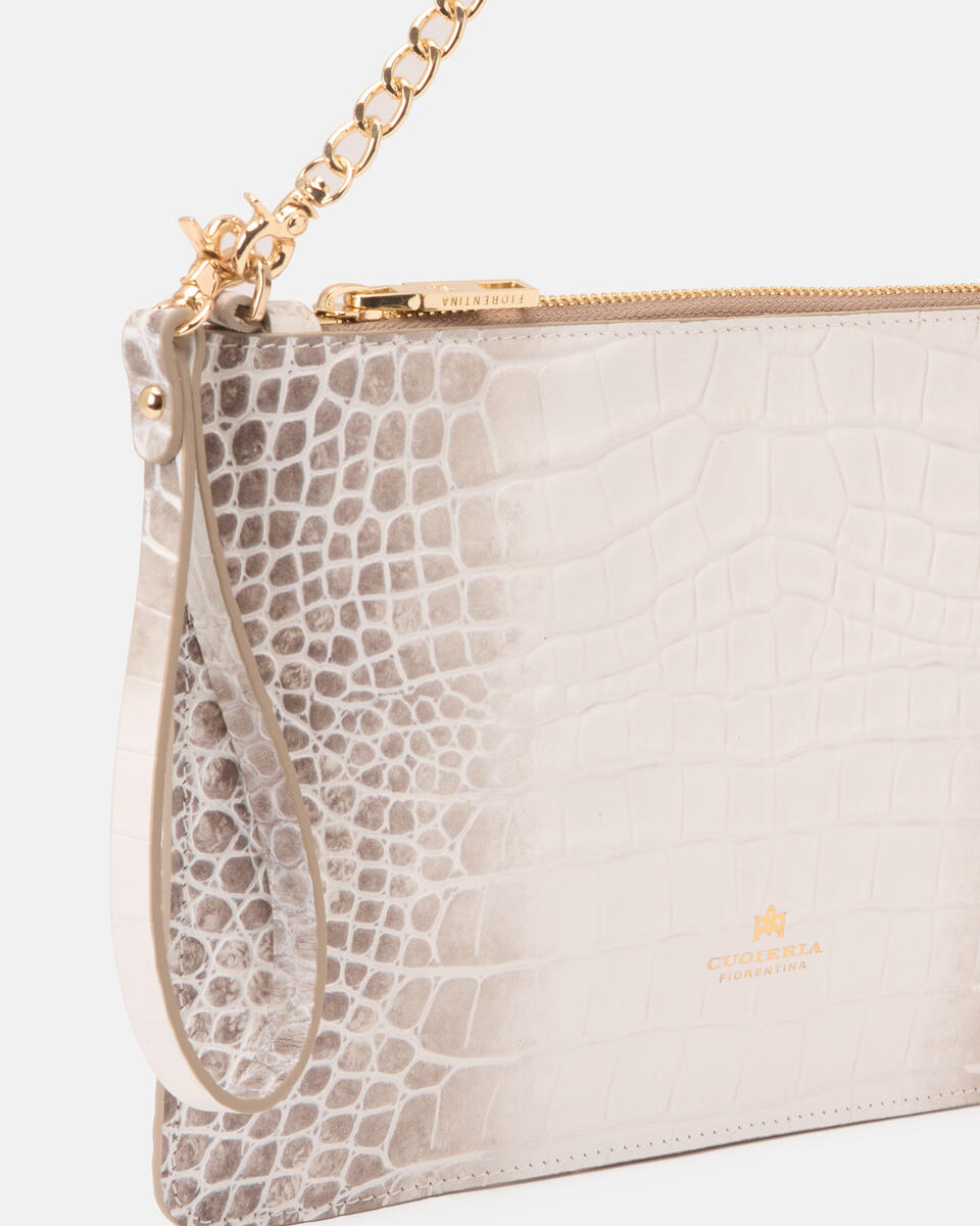 POCHETTE Ivory  - Clutch Bags - Women's Bags - Bags - Cuoieria Fiorentina