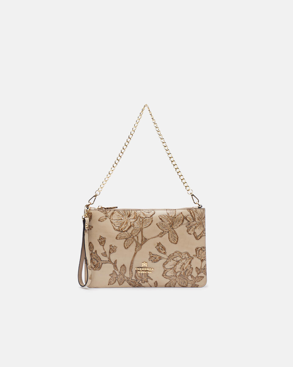 pochette Borse Donna Beige