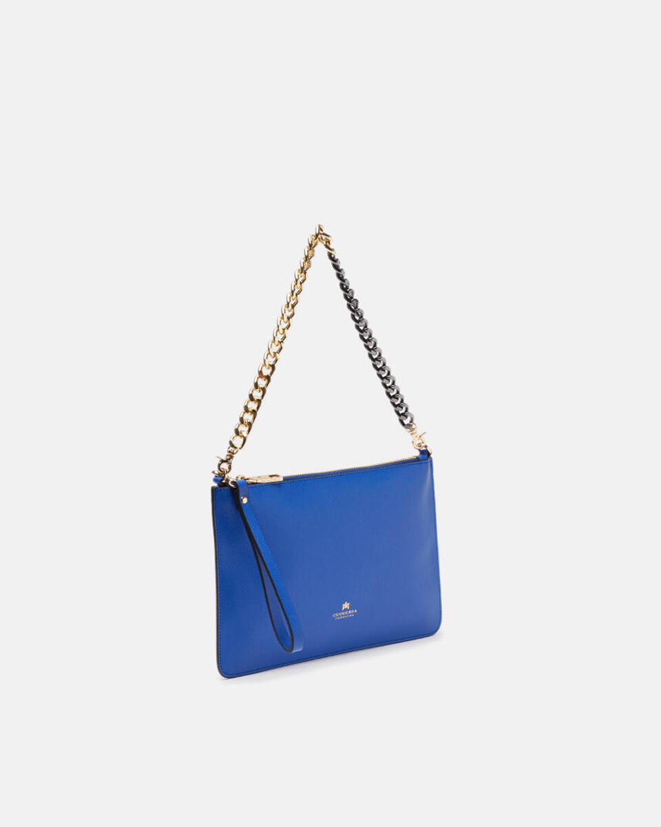 Alice pochette media con bracciale Bluette  - Pochette - Borse Donna - Borse - Cuoieria Fiorentina