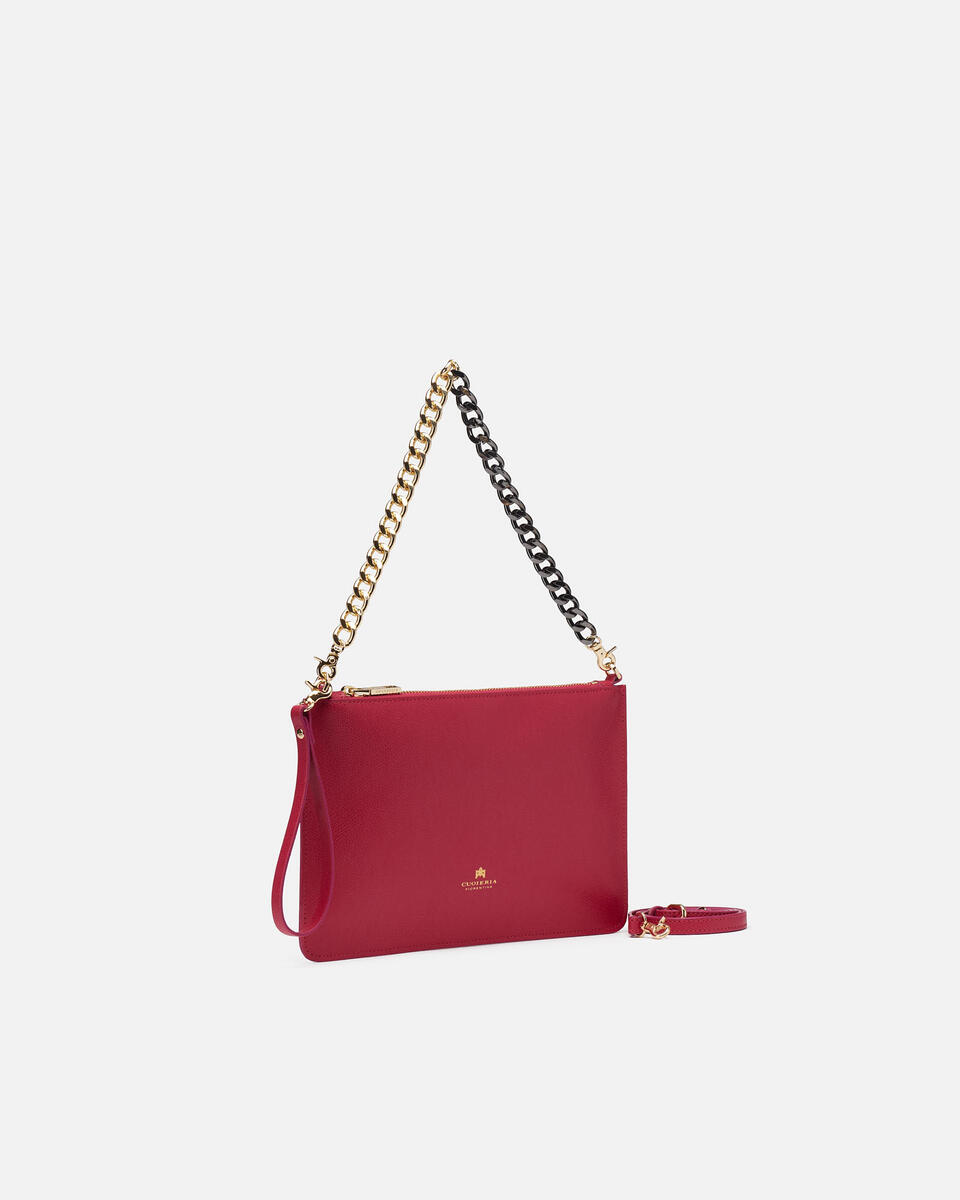 Pochette Fuchsia   - Clutch Bags - Women's Bags - Bags - Cuoieria Fiorentina