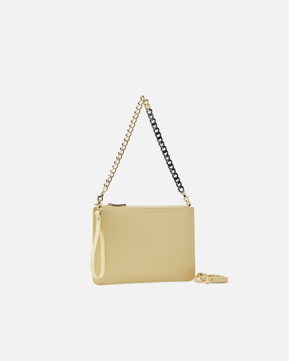 Alice pochette media con bracciale Lime  - Pochette - Borse Donna - Borse - Cuoieria Fiorentina