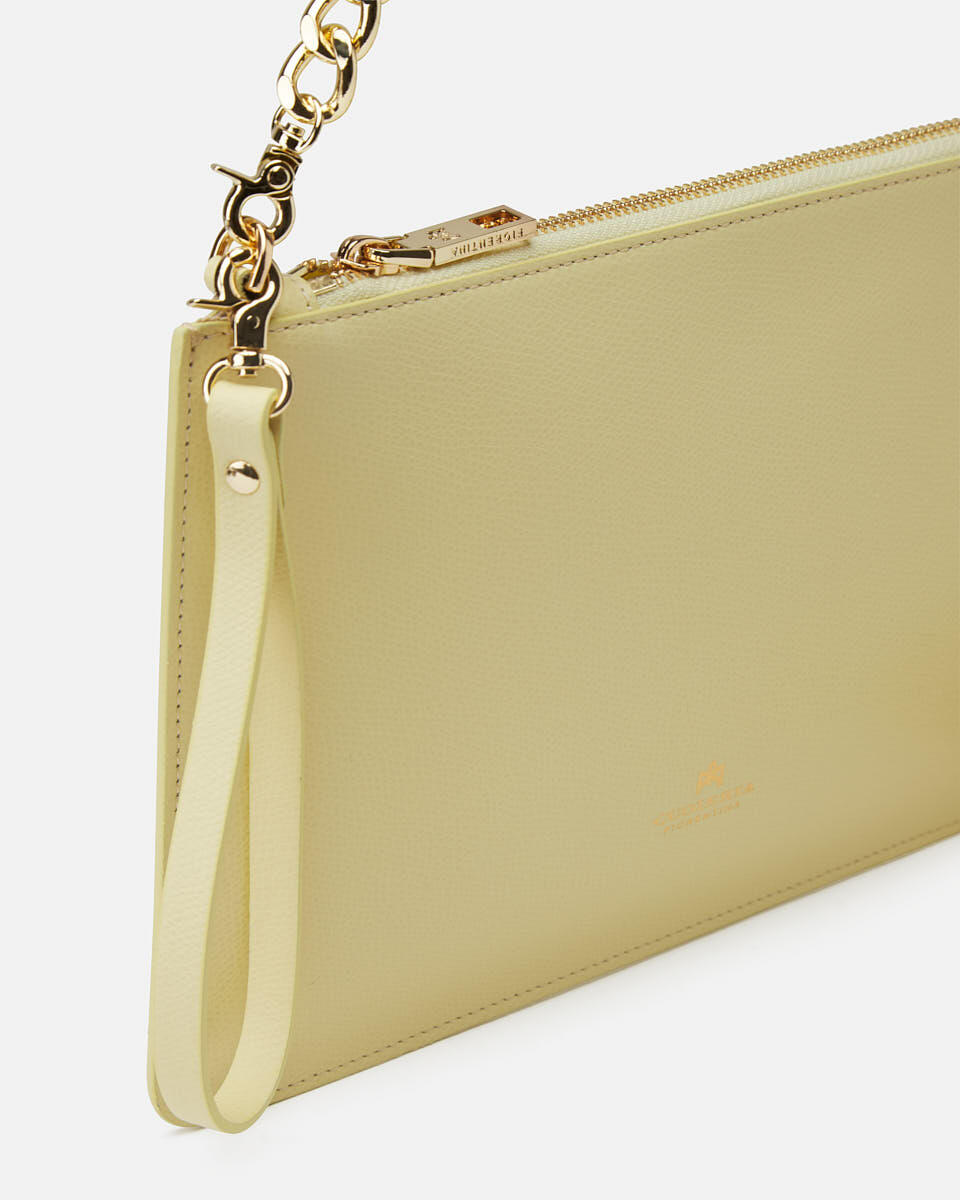 Alice pochette media con bracciale Lime  - Pochette - Borse Donna - Borse - Cuoieria Fiorentina