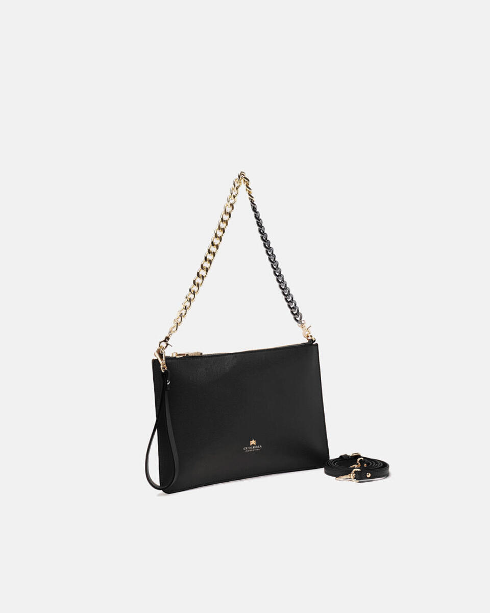 Pochette Black  - Clutch Bags - Women's Bags - Bags - Cuoieria Fiorentina