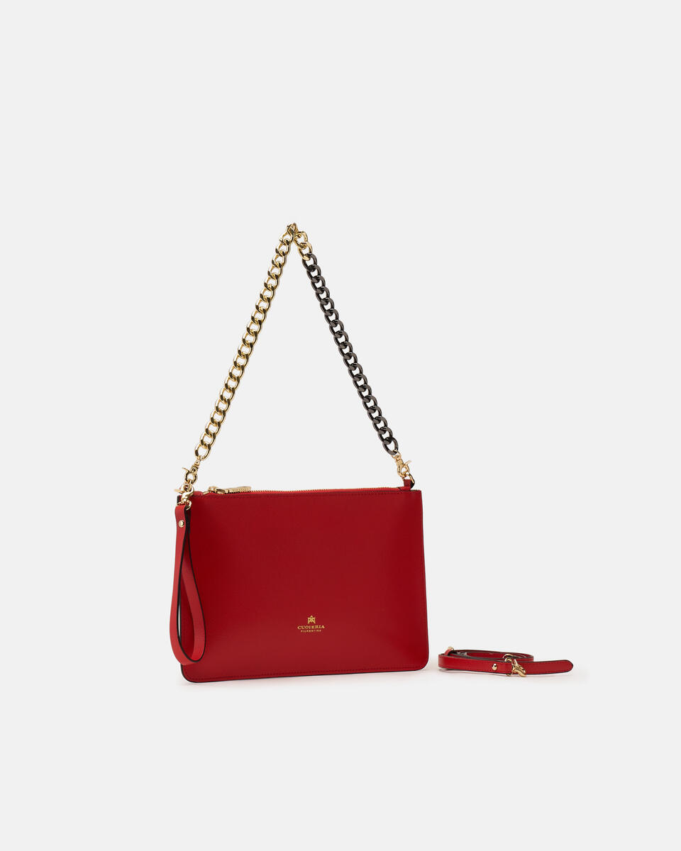 Pochette Tomato  - Clutch Bags - Women's Bags - Bags - Cuoieria Fiorentina
