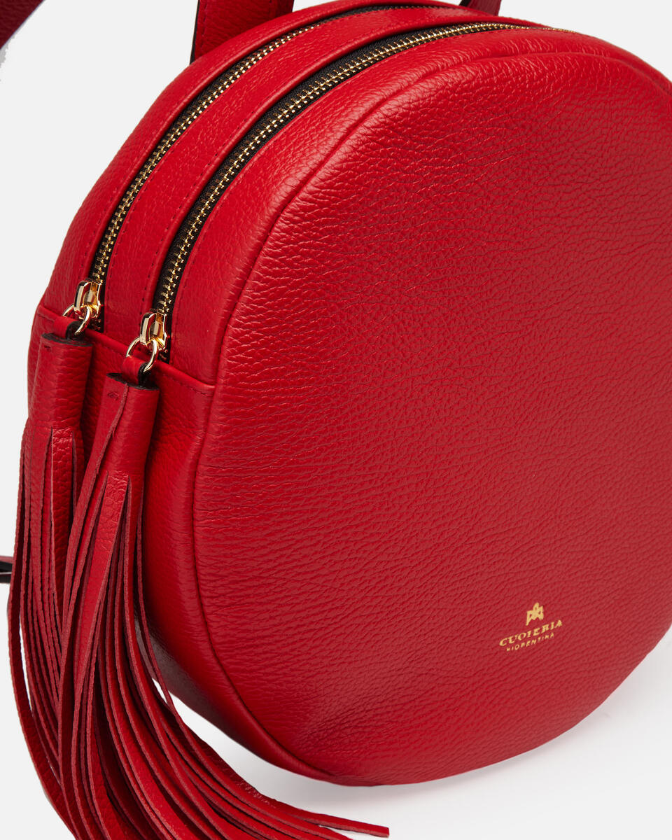 BACKPACK Red  - Cuoieria Fiorentina