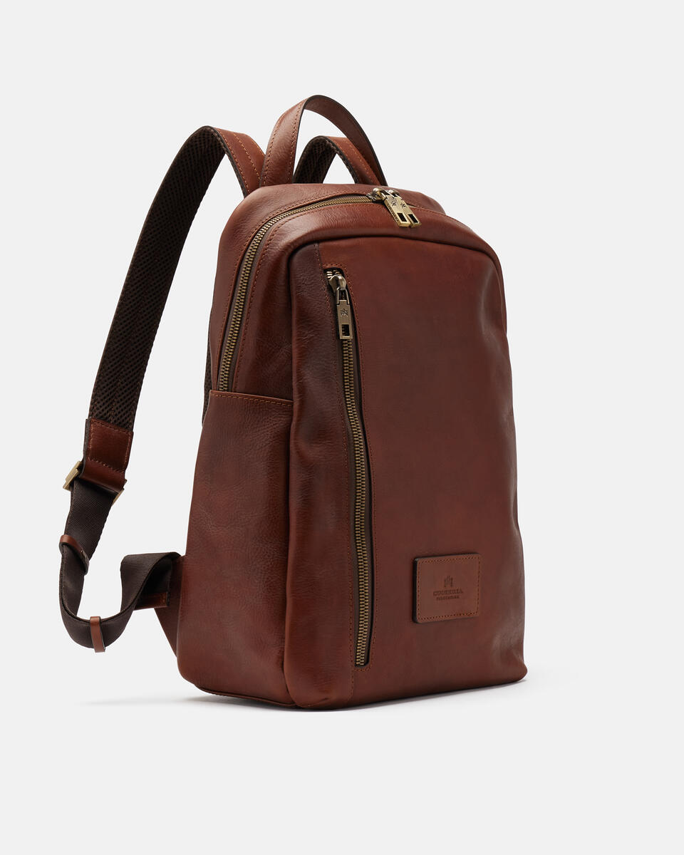 BACKPACK Brown  - Backpacks - Men's Bags - Bags - Cuoieria Fiorentina