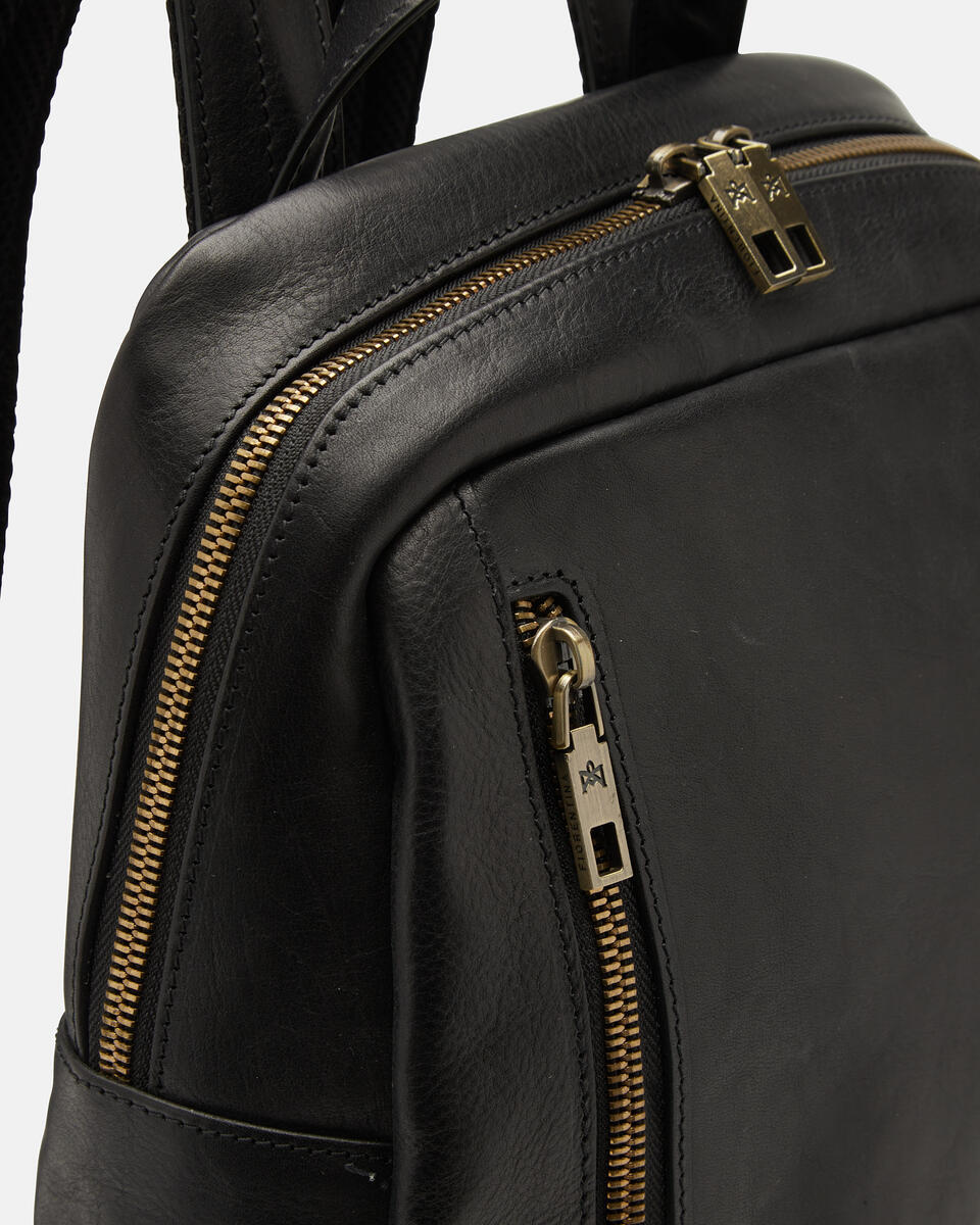 BACKPACK Black  - Backpacks - Men's Bags - Bags - Cuoieria Fiorentina