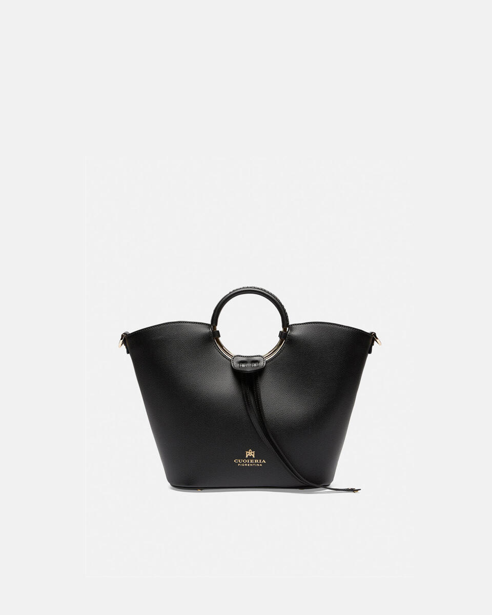 Bucket bag Black  - Tote Bag - Women's Bags - Bags - Cuoieria Fiorentina