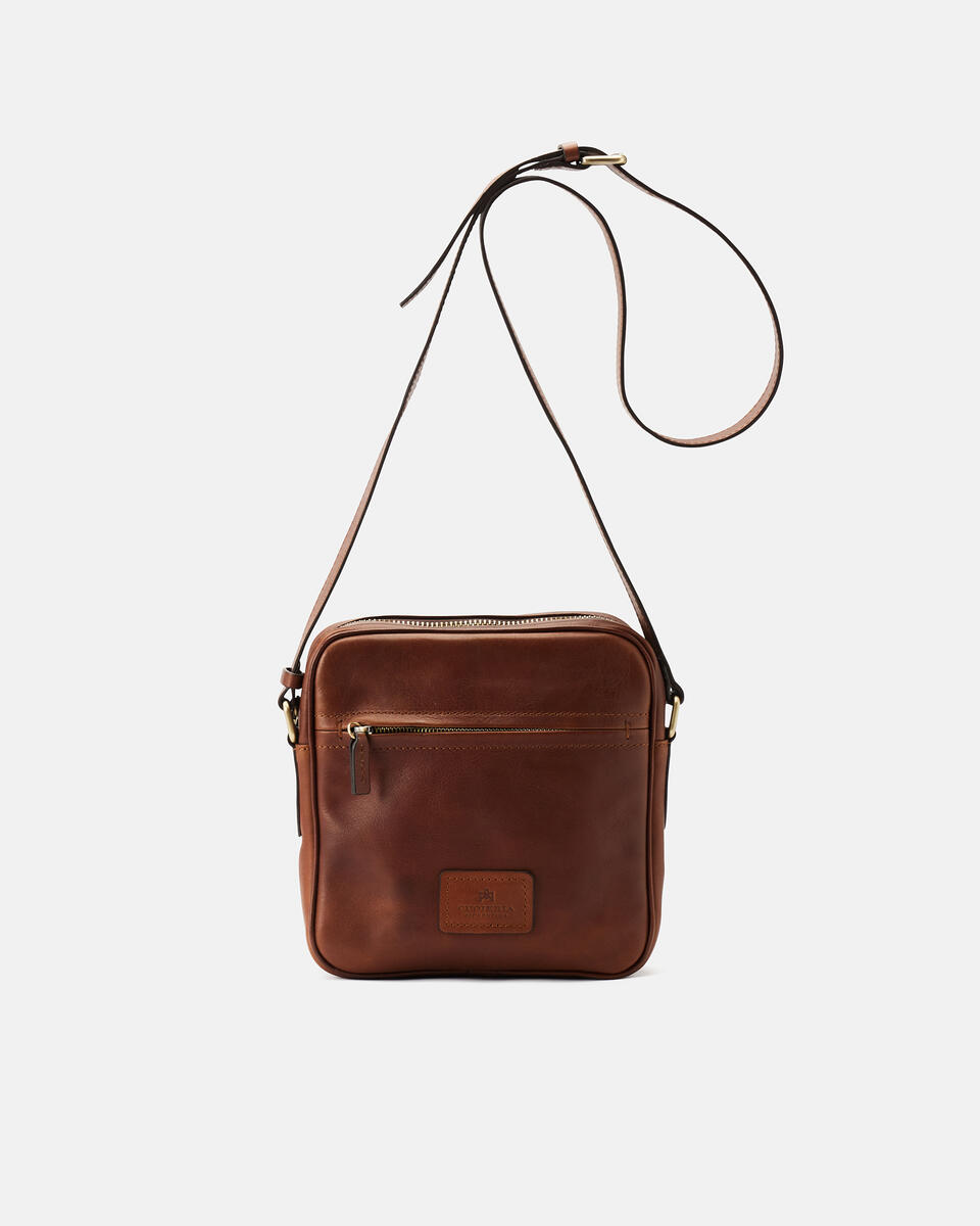 Crossbody Brown  - Crossbody Bags - Men's Bags - Bags - Cuoieria Fiorentina