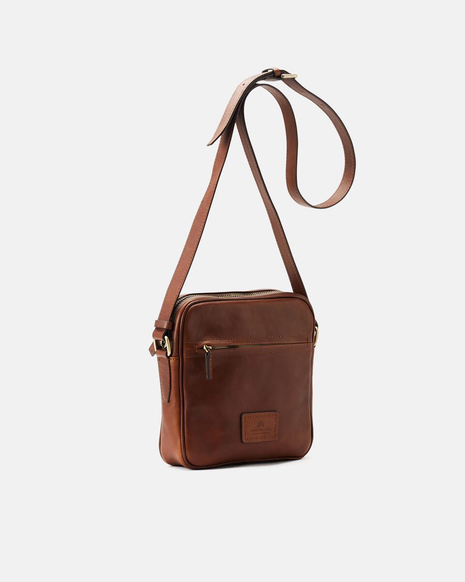 Crossbody Brown  - Crossbody Bags - Men's Bags - Bags - Cuoieria Fiorentina