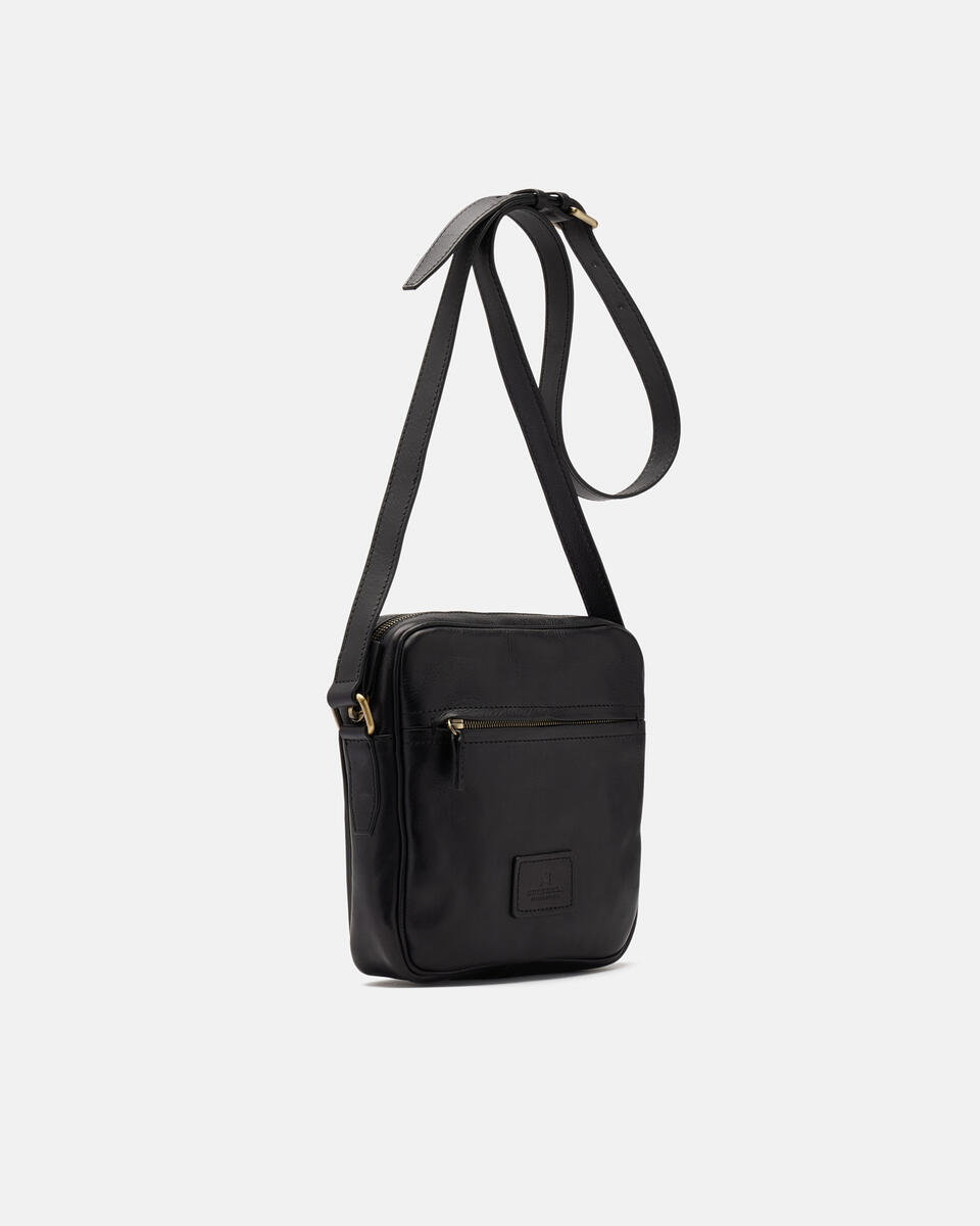 Crossbody Black  - Crossbody Bags - Men's Bags - Bags - Cuoieria Fiorentina