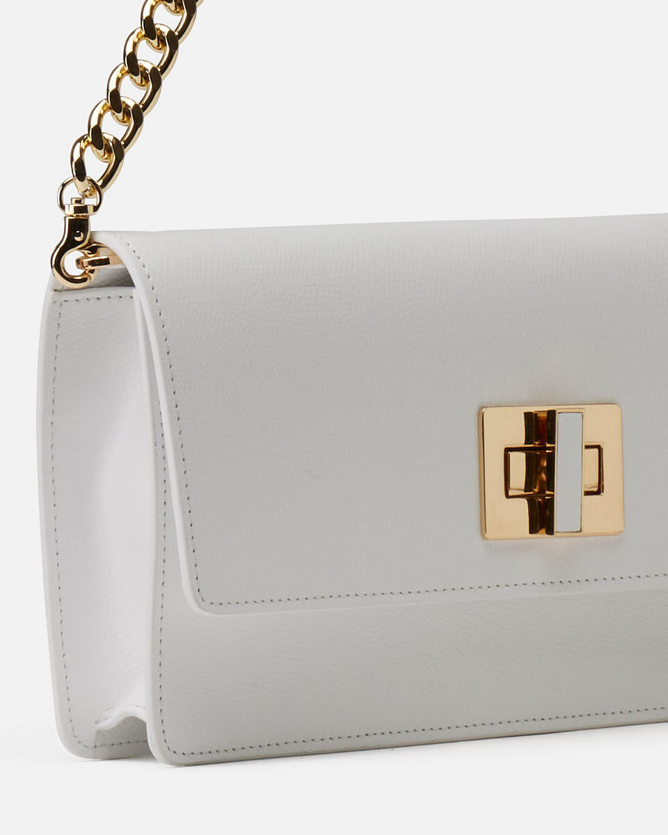 CLUTCH White  - Bags - Special Price - Cuoieria Fiorentina