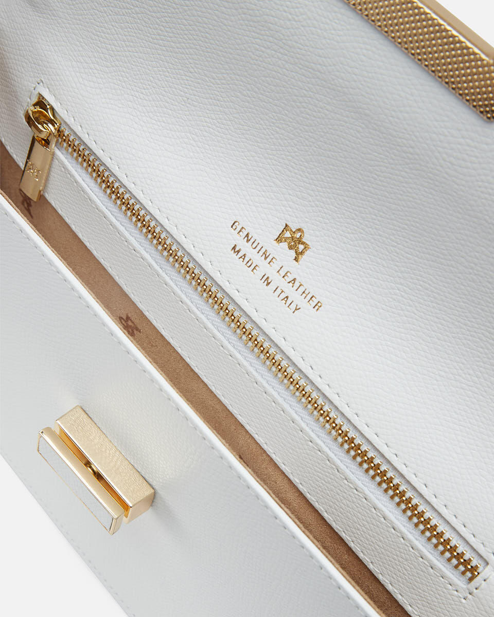CLUTCH White  - Bags - Special Price - Cuoieria Fiorentina