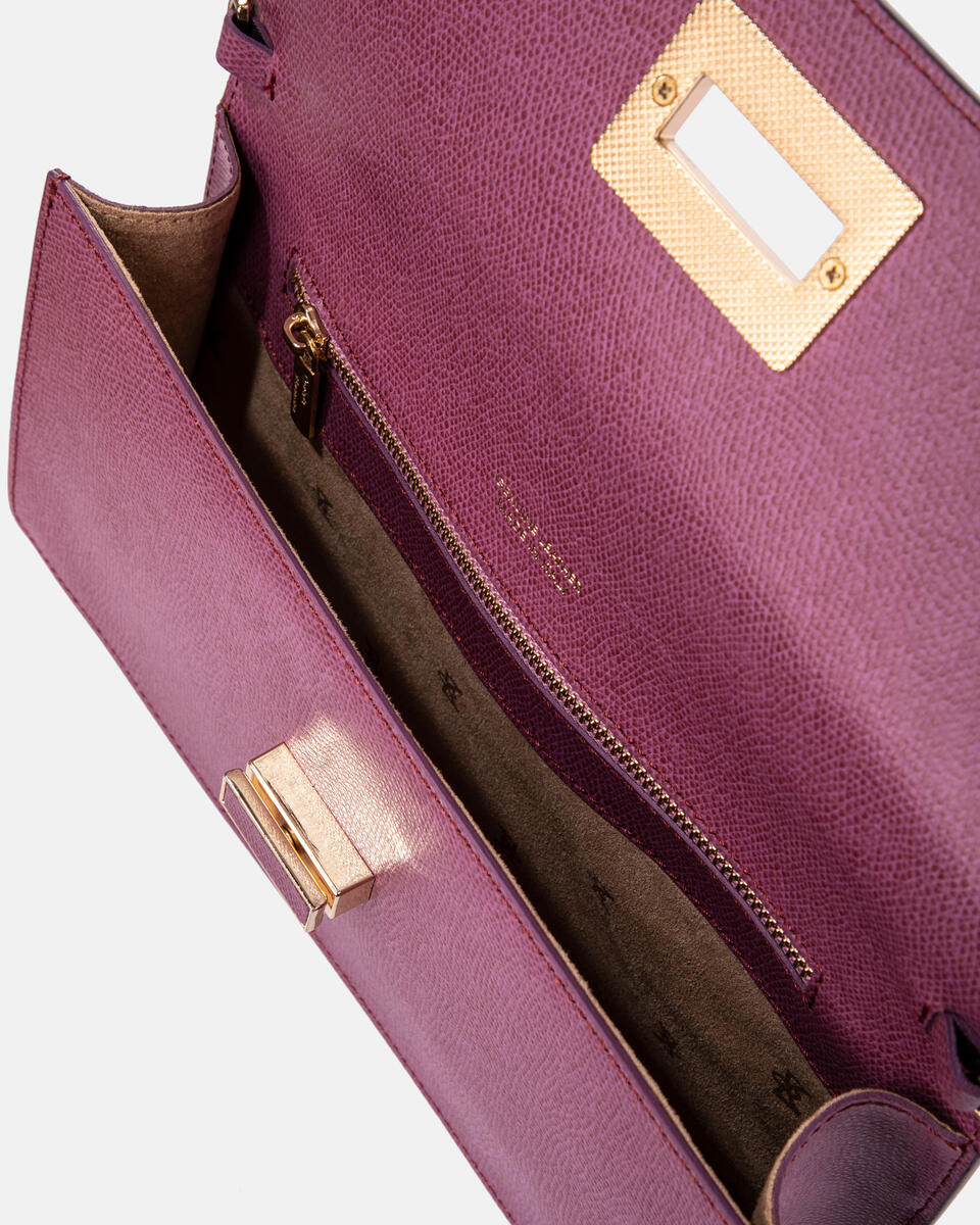 Baguette in palmellato calfskin - Clutch Bags - WOMEN'S BAGS | bags HEATHER - Clutch Bags - WOMEN'S BAGS | bagsCuoieria Fiorentina