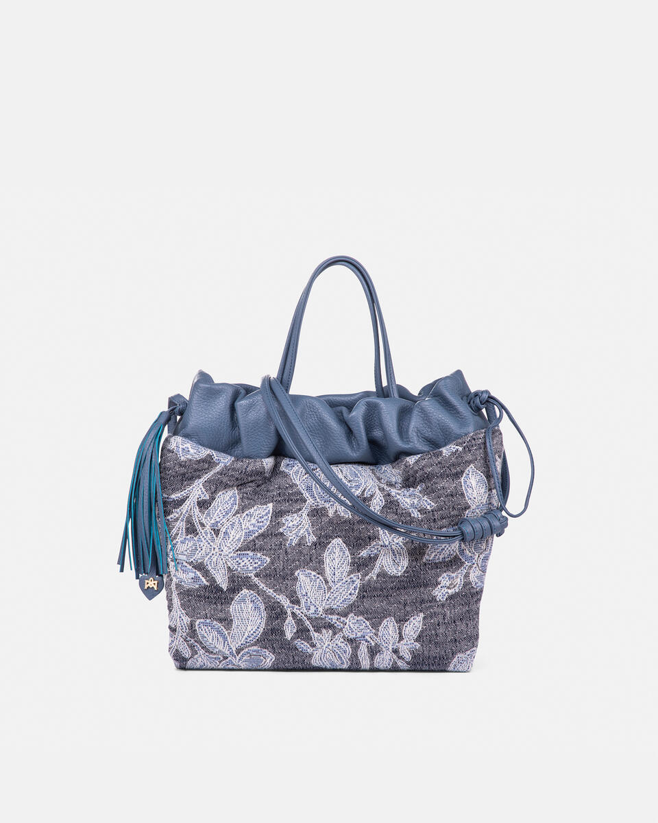 Medium shopping Denim  - Bags - Special Price - Cuoieria Fiorentina