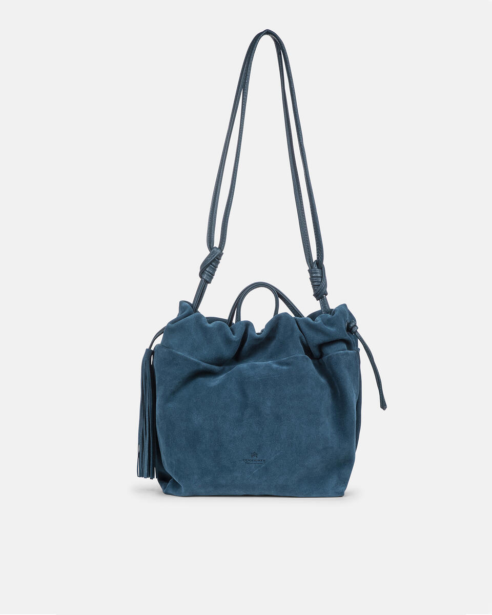 Air medium tote in suede - TOTE BAG - WOMEN'S BAGS | bags PETROLIO - TOTE BAG - WOMEN'S BAGS | bagsCuoieria Fiorentina