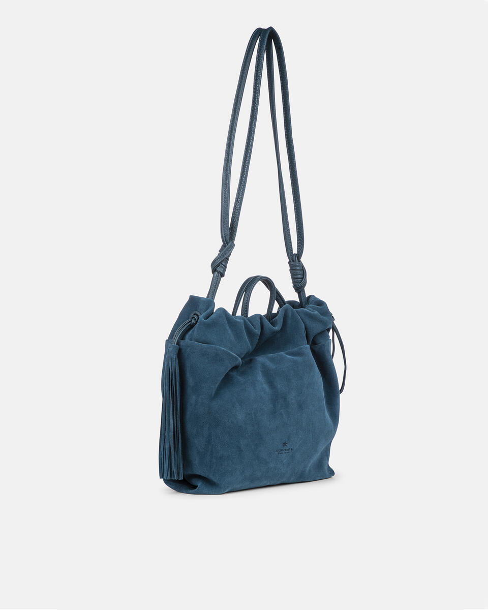Air medium tote in suede - TOTE BAG - WOMEN'S BAGS | bags PETROLIO - TOTE BAG - WOMEN'S BAGS | bagsCuoieria Fiorentina