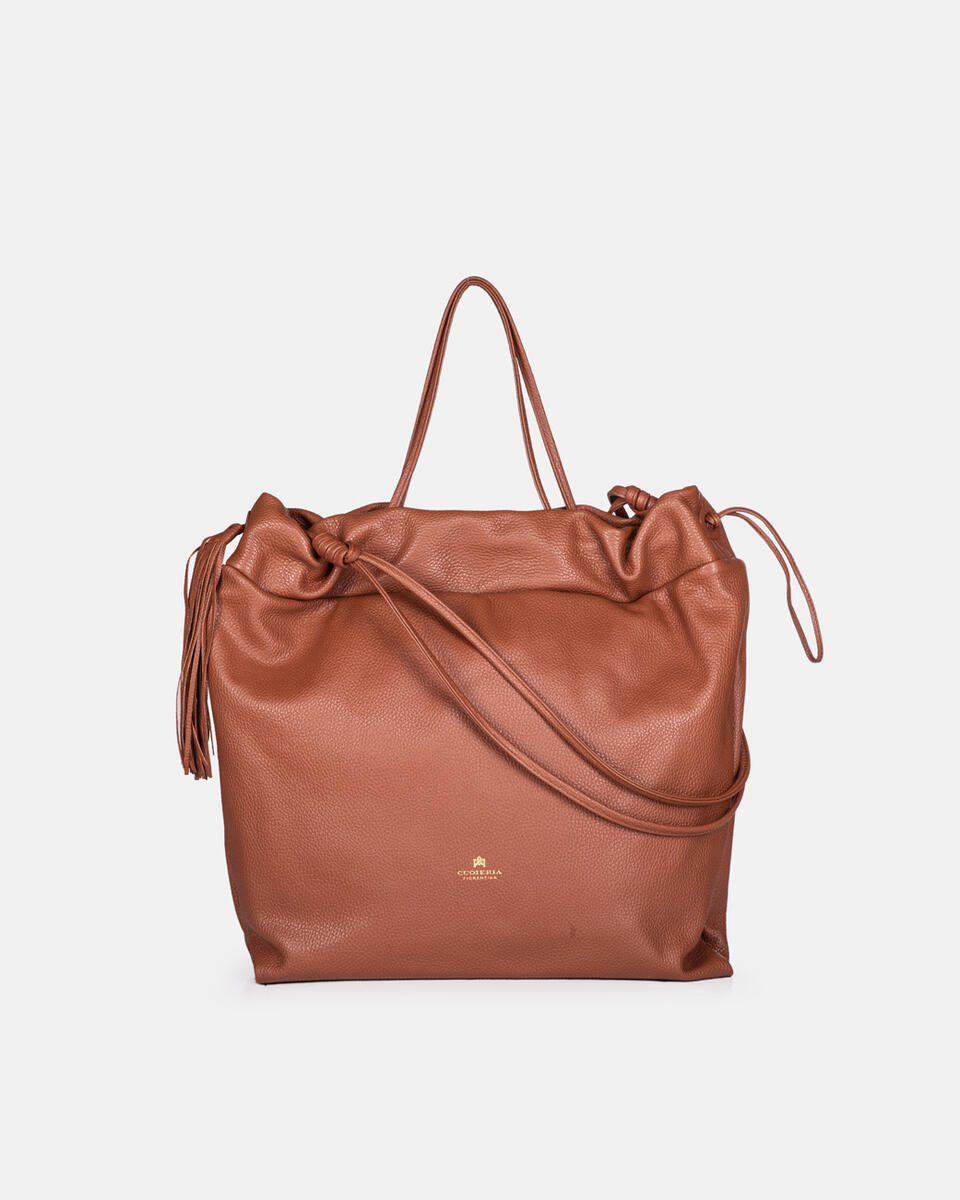 Large shopping bag - SHOPPING - WOMEN'S BAGS | bags CARAMEL - SHOPPING - WOMEN'S BAGS | bagsCuoieria Fiorentina