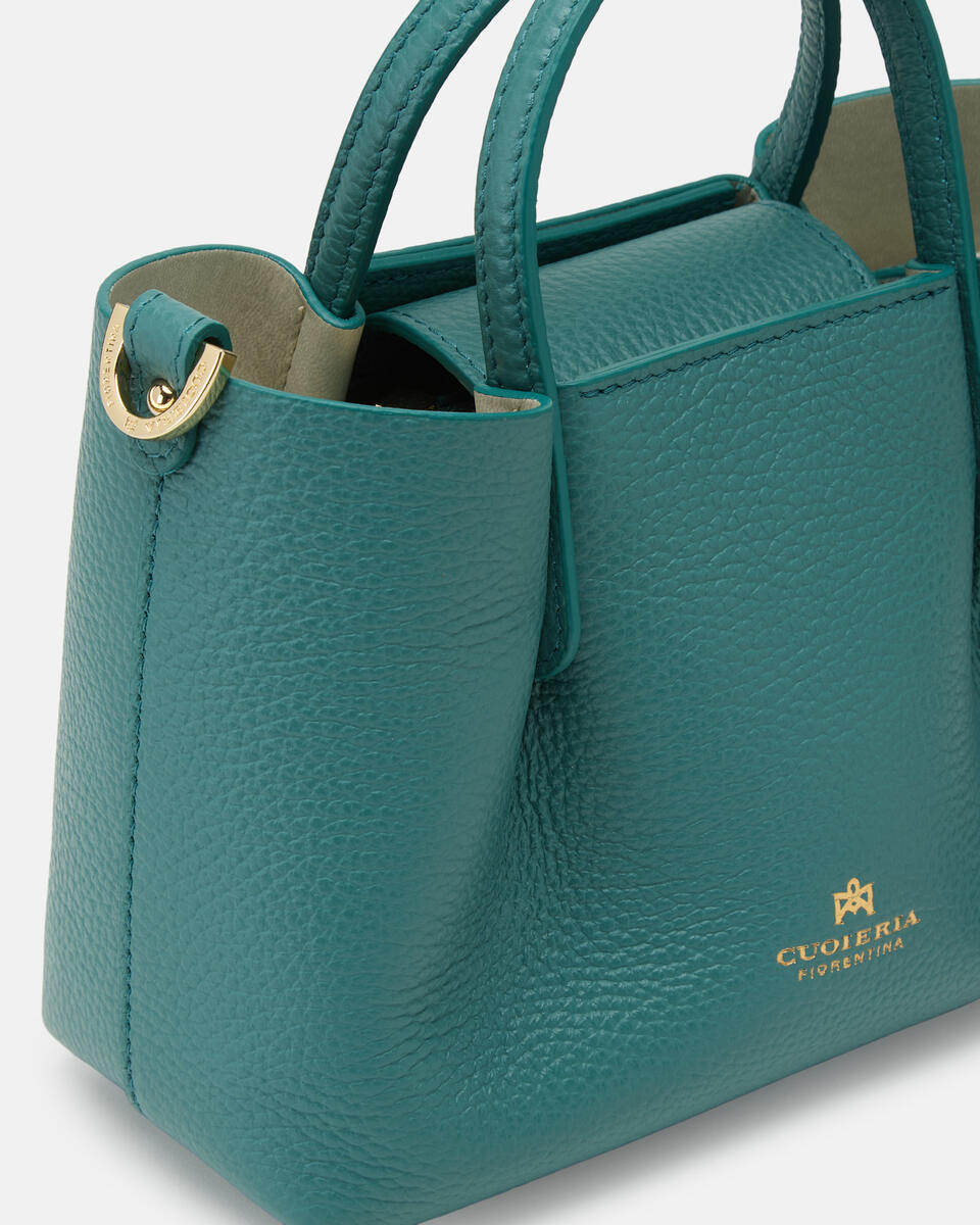 Mini tote bag Pavone  - Cuoieria Fiorentina