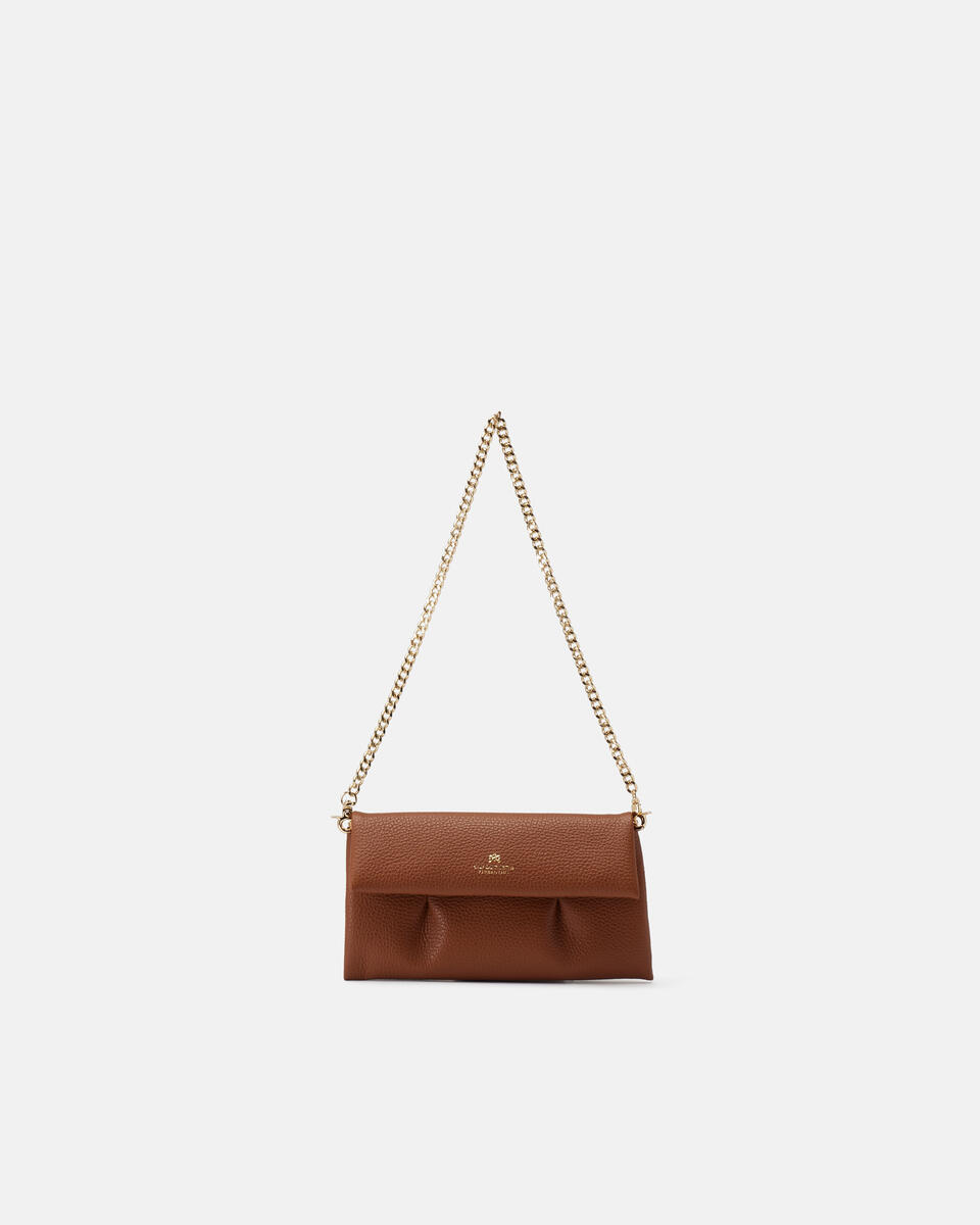 Pochette Caramel  - Clutch Bags - Women's Bags - Bags - Cuoieria Fiorentina