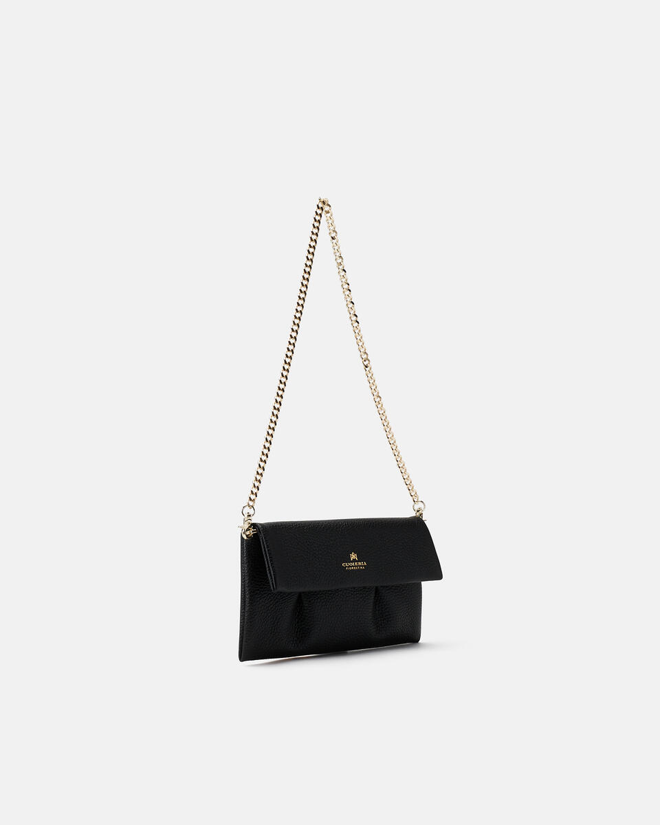 Pochette Black  - Clutch Bags - Women's Bags - Bags - Cuoieria Fiorentina