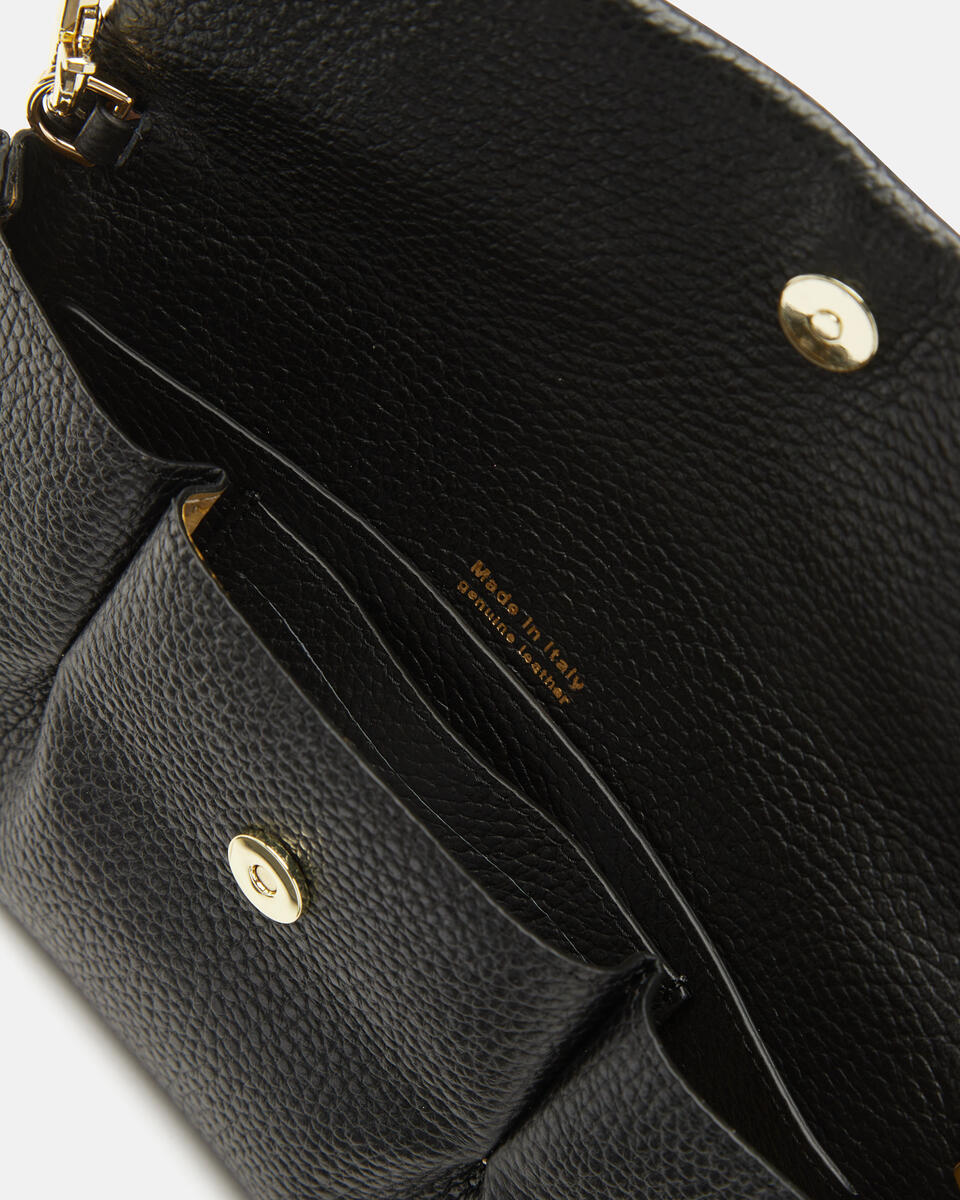 Pochette Black  - Clutch Bags - Women's Bags - Bags - Cuoieria Fiorentina