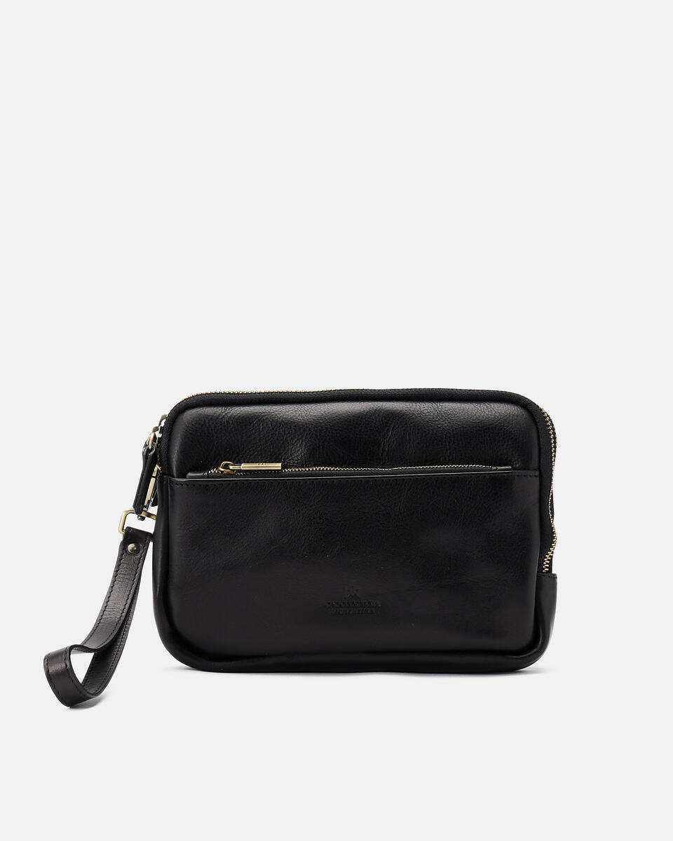 POCHETTE Borse Uomo Nero