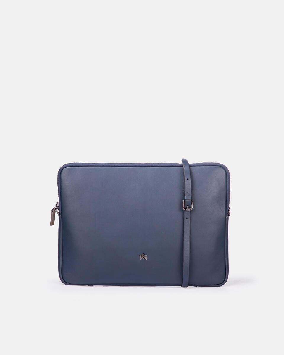 Adam porta PC 13 '' senza manici Blutaupe  - Cartelle E Porta Pc - Borse Da Lavoro - Cuoieria Fiorentina