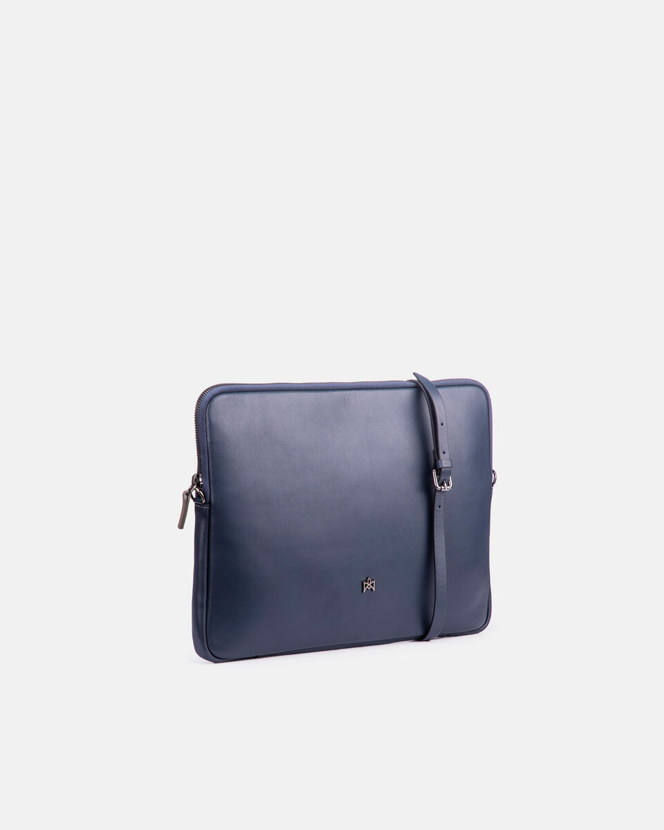 Adam porta PC 13 '' senza manici Blutaupe  - Cartelle E Porta Pc - Borse Da Lavoro - Cuoieria Fiorentina