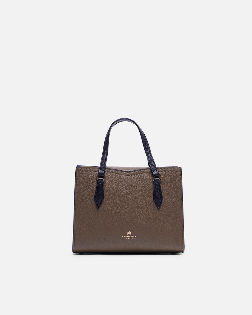 Victoria small tote bag Militarebluettenero  - Cuoieria Fiorentina
