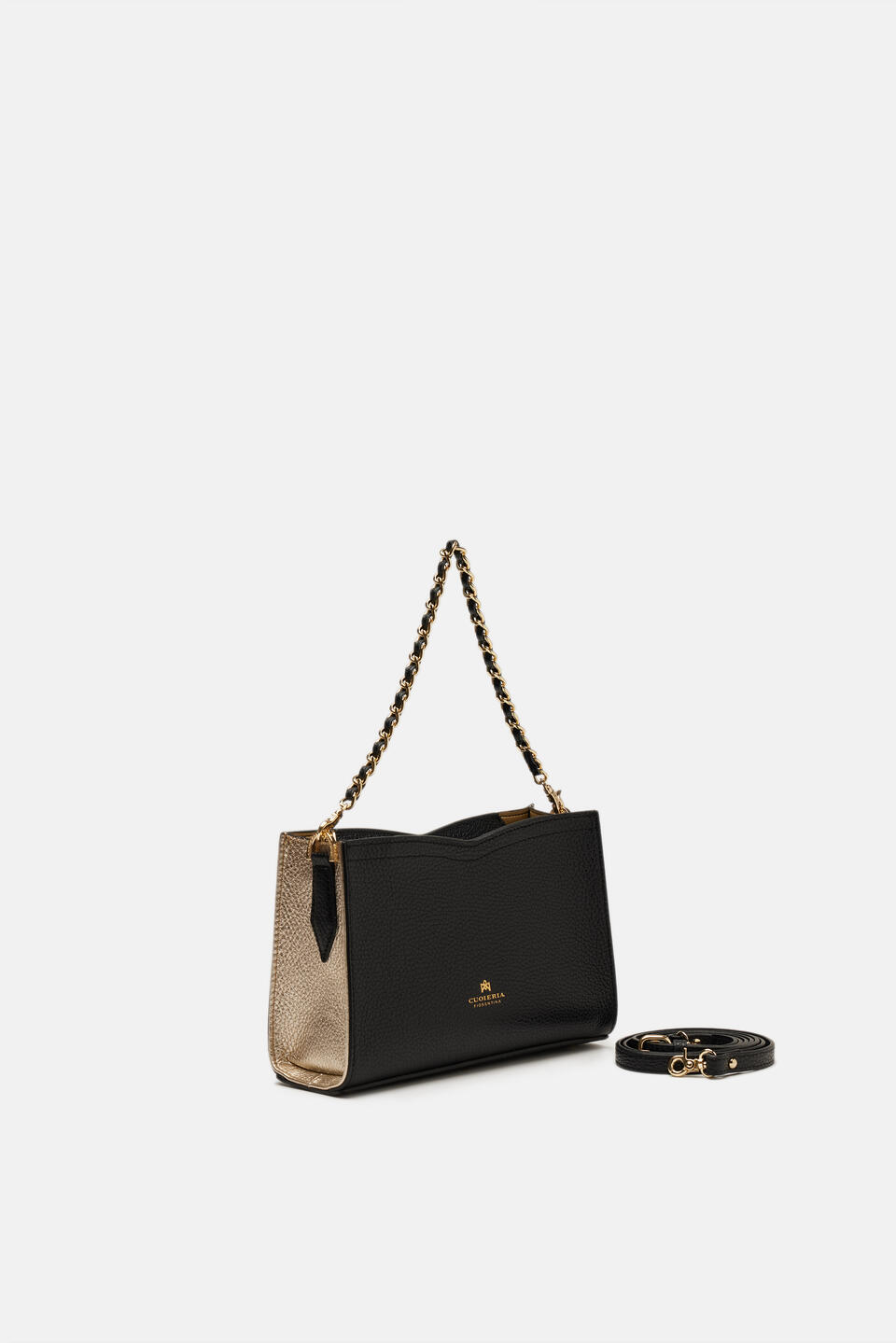 Victoria borsa a spalla Nero  - Cuoieria Fiorentina