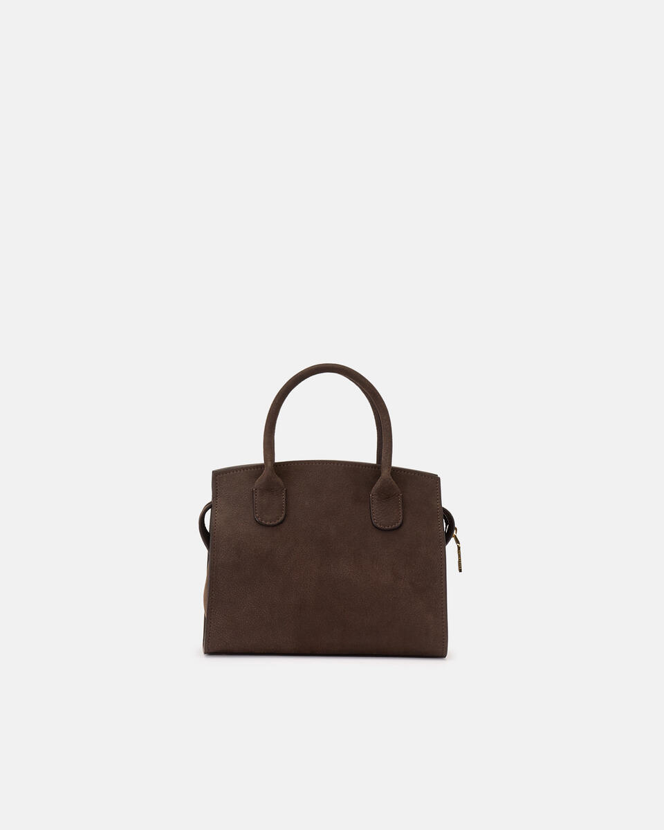 SMALL TOTE BAG Chocolate  - Tote Bags - Women's Bags - Bags - Cuoieria Fiorentina