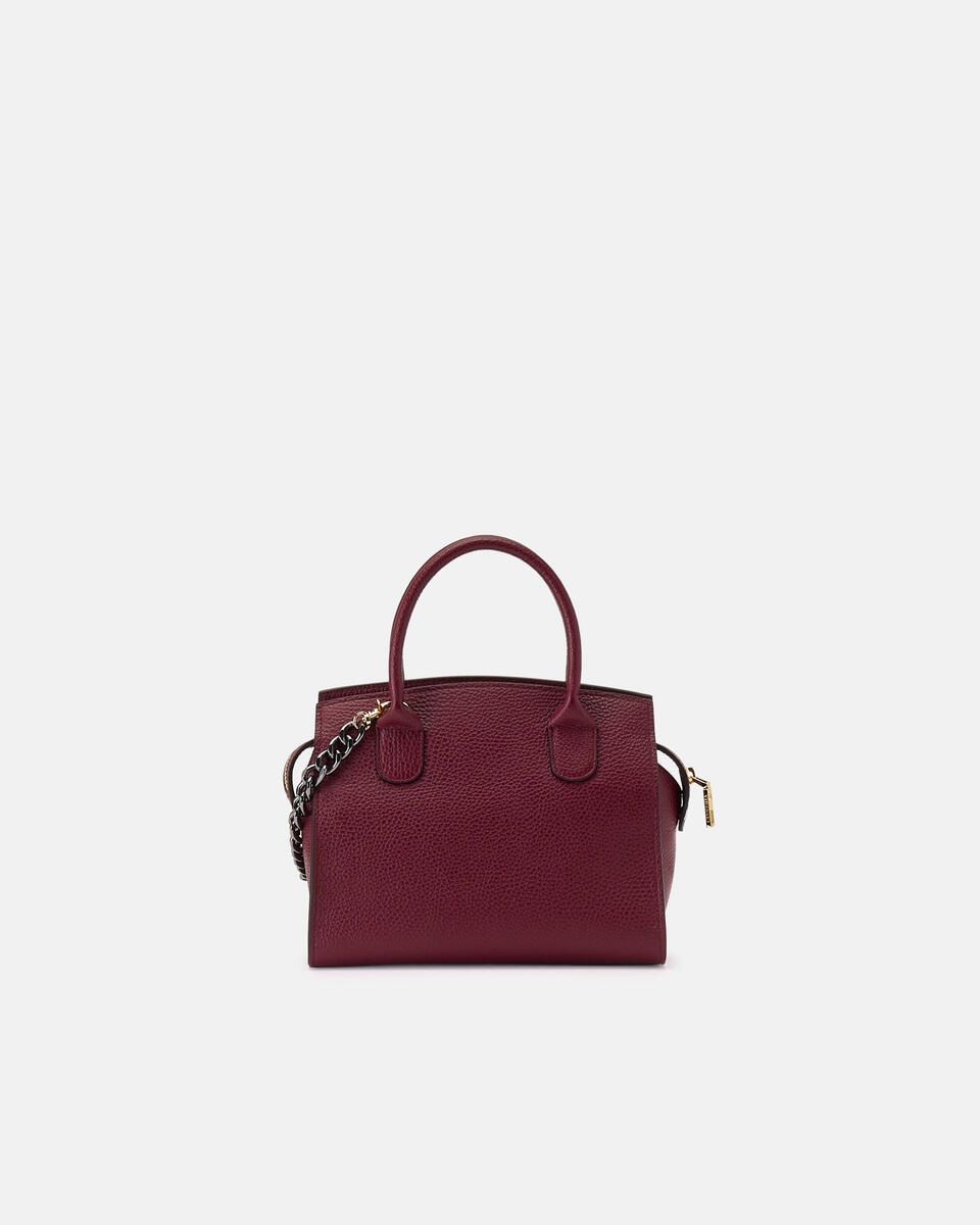 Small tote bag Bordeaux  - Tote Bags - Women's Bags - Bags - Cuoieria Fiorentina