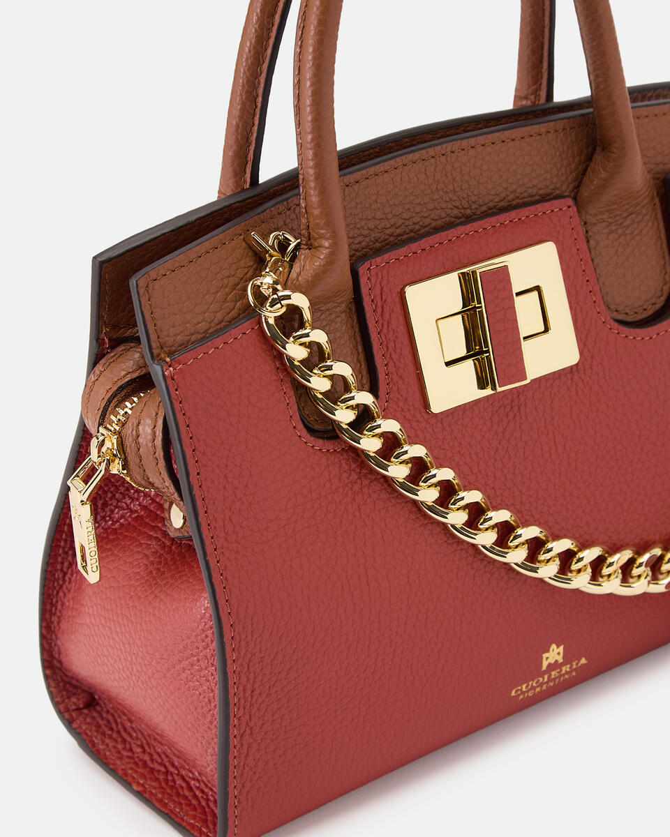 Small tote bag Brick  - Tote Bags - Women's Bags - Bags - Cuoieria Fiorentina