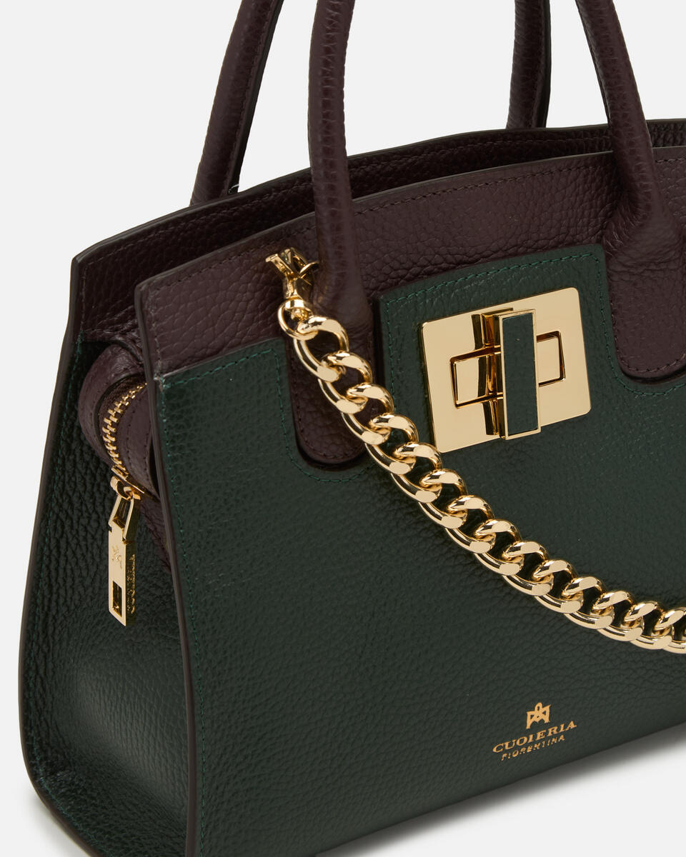 Small tote bag Muschiocoffee  - Tote Bags - Women's Bags - Bags - Cuoieria Fiorentina