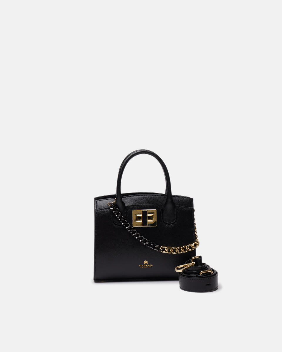 Small tote bag Black  - Tote Bag - Women's Bags - Bags - Cuoieria Fiorentina